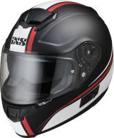 IXS Мотошлем HX 215 2.1 Черно-красно-белый матовый в Челябинске