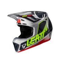 Leatt Шлем кроссовый Helmet Kit Moto 7.5 V25 Steel в Челябинске