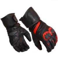 Scout Перчатки кожаные Carbon Черный/Белый/Красный в Челябинске