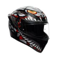 AGV Шлем K1 S Lyzard Matt Black/Grey/Red в Челябинске