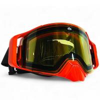 AiM Очки снегоходные с магнитной линзой и подогревом (PRO) 31-103 Accu Heated Orange Glossy в Челябинске
