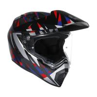 AGV Шлем AX9 E2206 V26 Steppa Carbon/Red/Blue в Челябинске