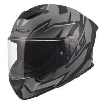LS2 Мотошлем FF820 Rapid III Xtrem Black Grey в Челябинске