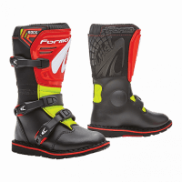 Forma Ботинки кроссовые детские Rock Black/Red/Yellowfluo в Челябинске