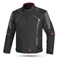 Dimox Мотокуртка текстиль Horizon Mens Black/Red в Челябинске