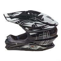 AiM Шлем кроссовый JK803S White/Black в Челябинске