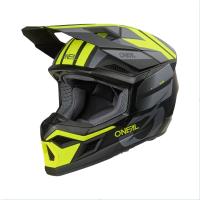 Oneal Кроссовый шлем 3Series Ride V.25 черный/желтый в Челябинске