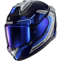 Shark Шлем Skwal i3 Rhad Blue/Chrome/Silver в Челябинске