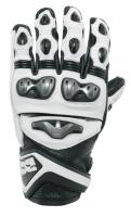 IXS Перчатки RS-400 Kurz Черный/Белый в Челябинске