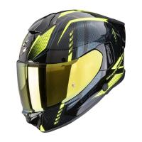 Scorpion Exo Мотошлем Exo-530 Air Theras Черный/Желтый Неон в Челябинске