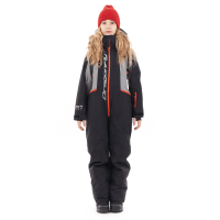 Dragonfly Зимний утепленный комбинезон Gravity for Teen Black - Grey 2024 в Челябинске