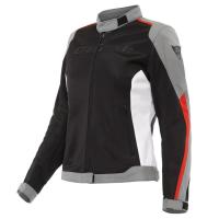 Dainese Куртка Hydra Flux 2 Air Lady D-Dry Black/Charcoal-Gray/Lava-Red в Челябинске