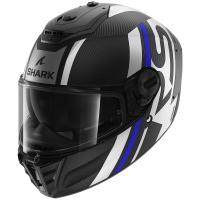 Shark Шлем Spartan RS Carbon Shawn Mat Black/Blue/Silver в Челябинске