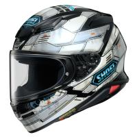 Shoei Мотошлем NXR 2 Fortress серо-черно-голубой в Челябинске