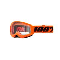 100% Очки подростковые Strata 2 Junior Neon Orange / Clear в Челябинске