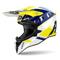 Airoh Мотошлем Wraaap Feel Yellow/Blue Gloss в Челябинске