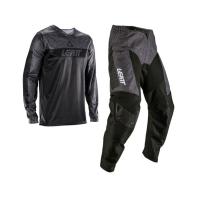 Leatt Детский комплект джерси + штаны Ride Kit 3.5 Jr  V26 Stealth Black-Grey в Челябинске