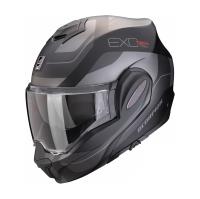 Scorpion Exo Мотошлем Exo-Tech Evo Pro Commuta Черный Матовый/Серебристый в Челябинске
