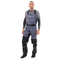 Dragonfly  Вейдерсы мембранные QUAD PRO 2023 Gray - Black  в Челябинске