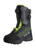 Starks Ботинки снегоходные мужские Aurum Dual Atop Черный/Салатовый в Челябинске