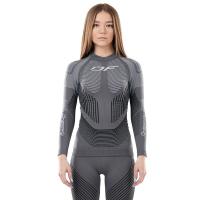 Dragonfly Термофутболка DF 3DThermo Grey с длинным рукавом Woman в Челябинске