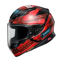 Shoei Мотошлем NXR 2 Fortress красно-черный в Челябинске