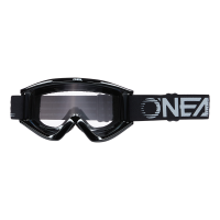 Oneal Маска кроссовая B-Zero V.22, черная оправа, прозрачная линза в Челябинске