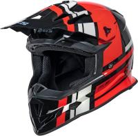 IXS Мотошлем iXS361 2.3 Черно-красный в Челябинске