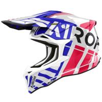 Airoh Мотошлем Strycker Brave Blue/Red Gloss в Челябинске