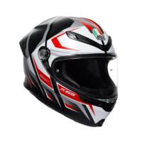 AGV Шлем K6 S 2206 Karve Matt Black/White/Red в Челябинске