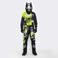 Grom Джерси подростковая MX Religion lime в Челябинске