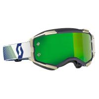 Scott Очки кроссовые Fury blue/green green chrome works в Челябинске