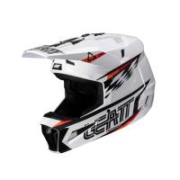 Leatt Шлем кроссовый Helmet Kit Moto 3.5 V25 White в Челябинске