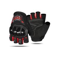 Ones Again Перчатки Half Finger MG-14D black-red в Челябинске