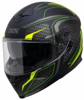 IXS Шлем HX 1100 2.4 Черный/Матовый/Желтый в Челябинске