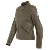 Dainese Куртка кожаная женская Santa Monica Lady Perforated Light-Brown в Челябинске