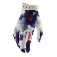 100% Мотоперчатки текстильные ITrack Blue/White 2026 в Челябинске