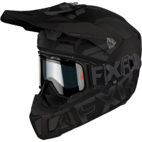 FXR Шлем Clutch Cold Stop QRS Electric 22 Black Ops в Челябинске