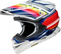 Shoei Шлем VFX-WR Pinnacle красно-черно-желтый TC-1 в Челябинске