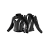 Shima Куртка Кожаная женская Miura 2.0 Black/White в Челябинске