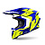 Airoh Шлем Twist 3 Dizzy Blue/Yellow Gloss в Челябинске