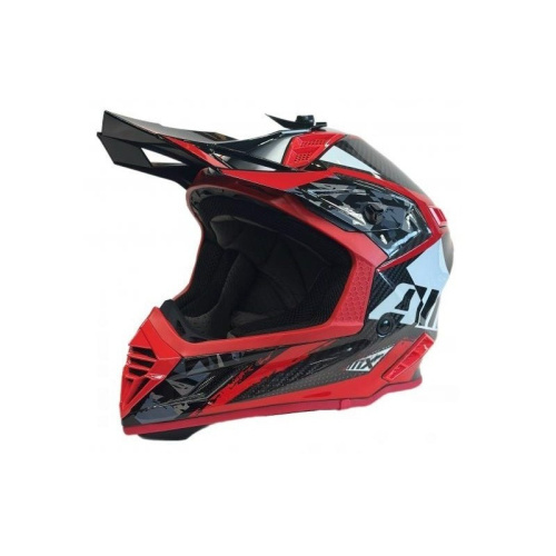 AiM Шлем RH855 Carbon Terrain Black/Red в Челябинске