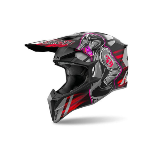 Airoh Шлем Wraaap Cyber Red Matt в Челябинске