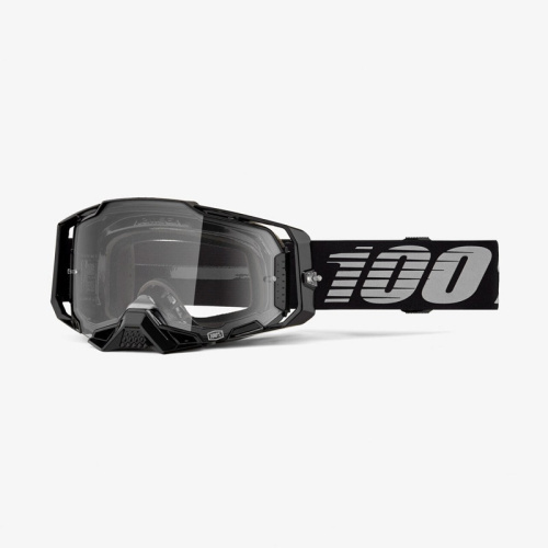 100% Очки Armega Goggle Black / Clear в Челябинске