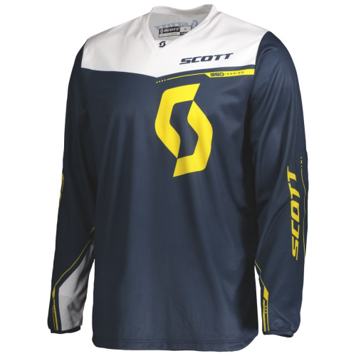 Scott Джерси 350 Dirt blue/yellow в Челябинске