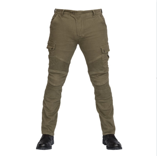 MadBull Мотобрюки Cargo JS Stretch Olive в Челябинске