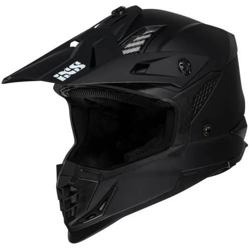 IXS Мотошлем кроссовый iXS363 1.0 черный мат в Челябинске