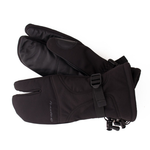 Dragonfly  Варежки снегоходные DF Snowmobile Mittens Black в Челябинске