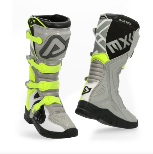 Acerbis Мотоботы кроссовые X-Team Grey/Yellow в Челябинске
