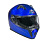 AiM Шлем интеграл JK320 Dark Blue в Челябинске